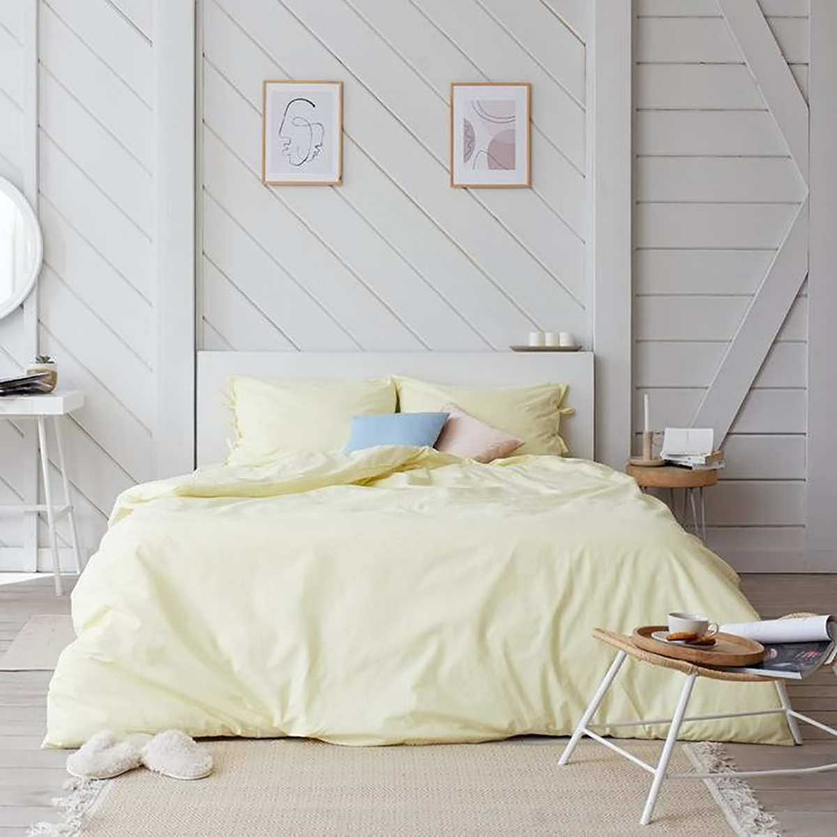 Постельное белье "этель" миндальное молоко семейный (бязь) 5515482