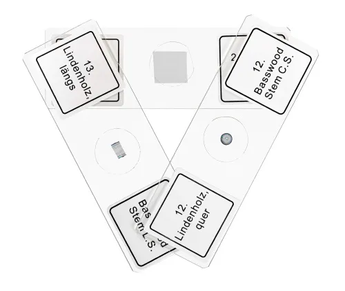 Набор микропрепаратов Bresser 25 шт., в кейсе