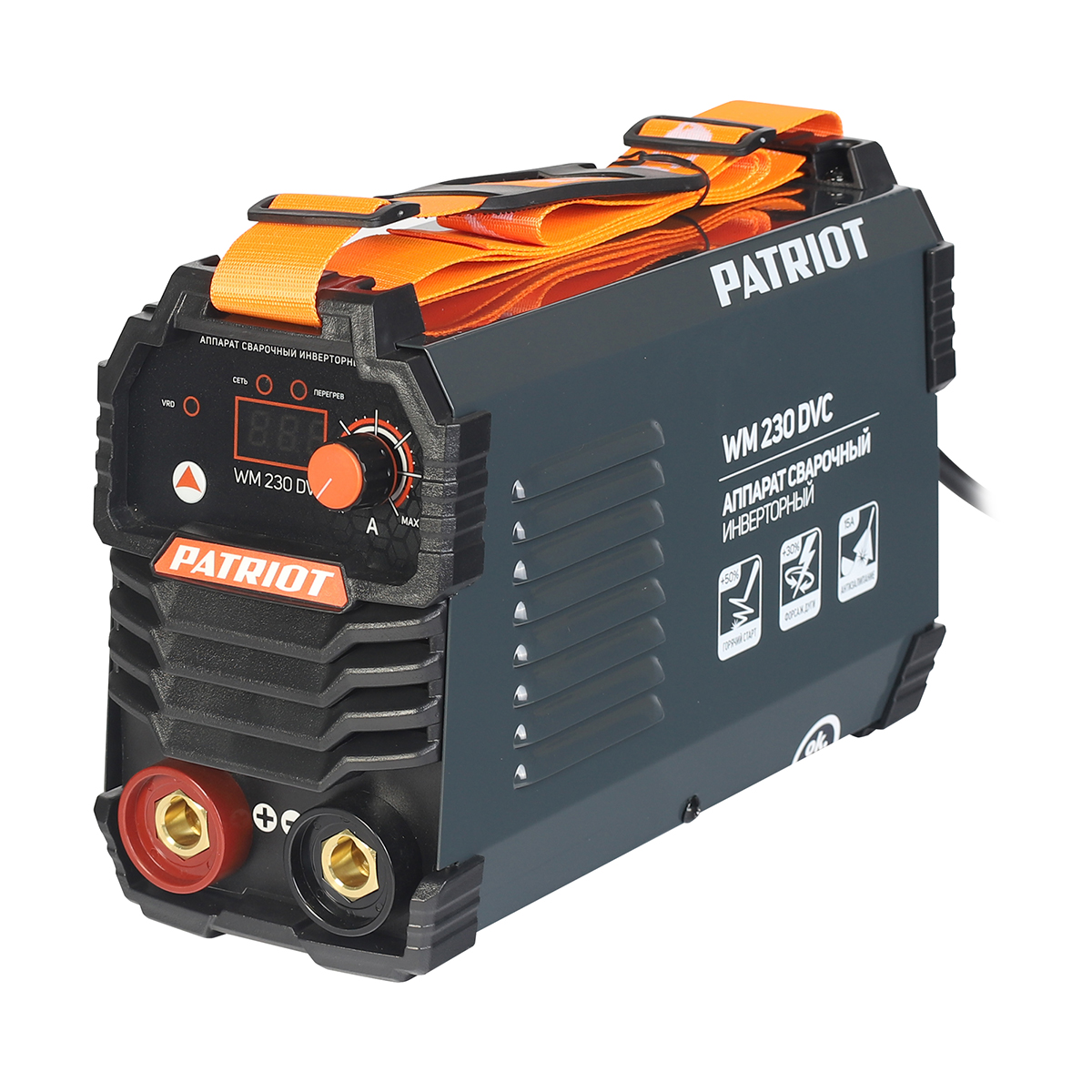 Сварочный аппарат wm230dvc mma  10,7 квт (1/4) "patriot" 605302024