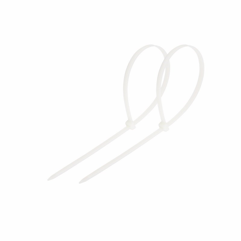 Хомуты нейлон 2,5 х 80 мм (набор 25 шт.), белые (1/10/1500) "rexant"  07-0080-25