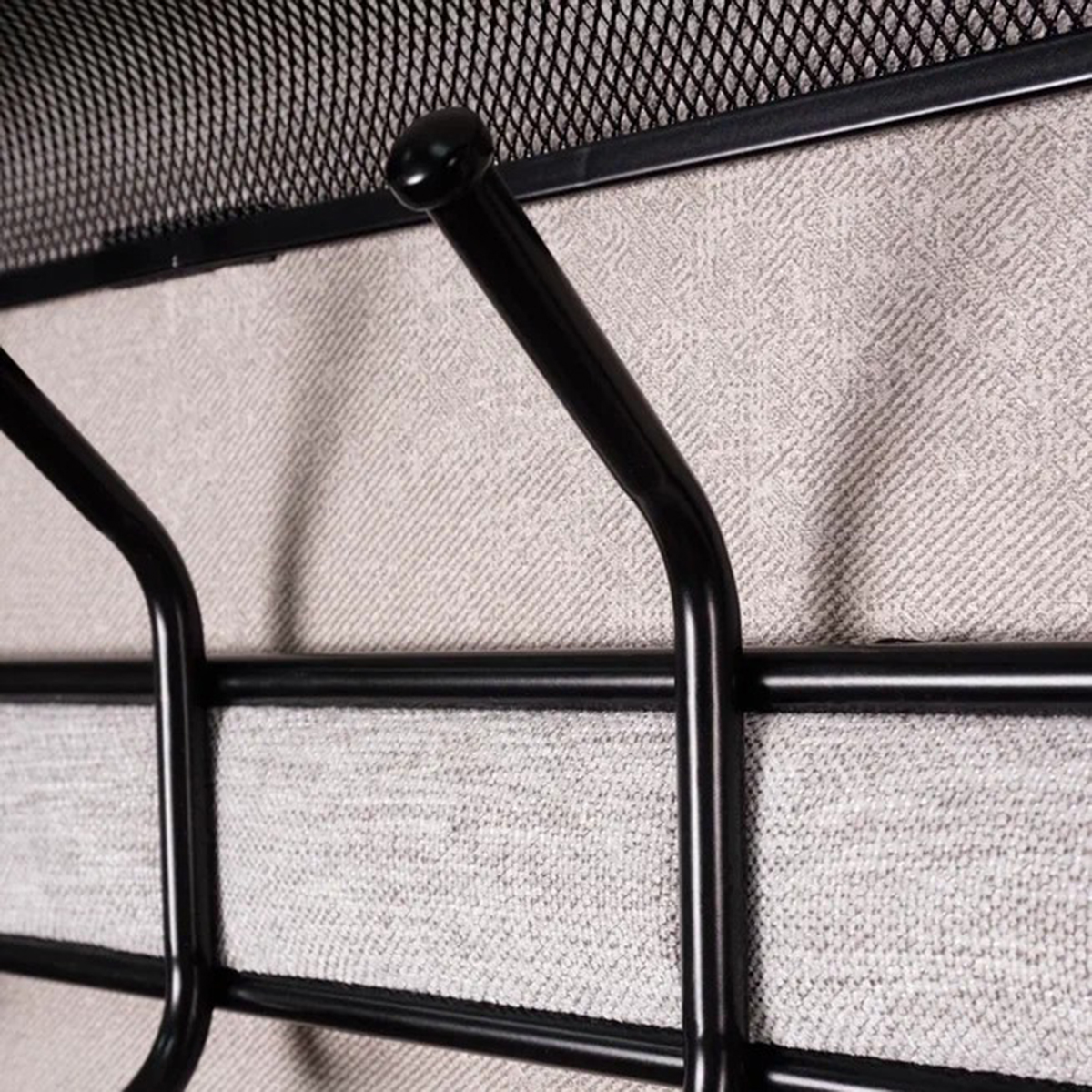 Вешалка настенная с полкой "гранада 21" (5 крючков) 600*220*260 мм черный (1) вспг21 ч