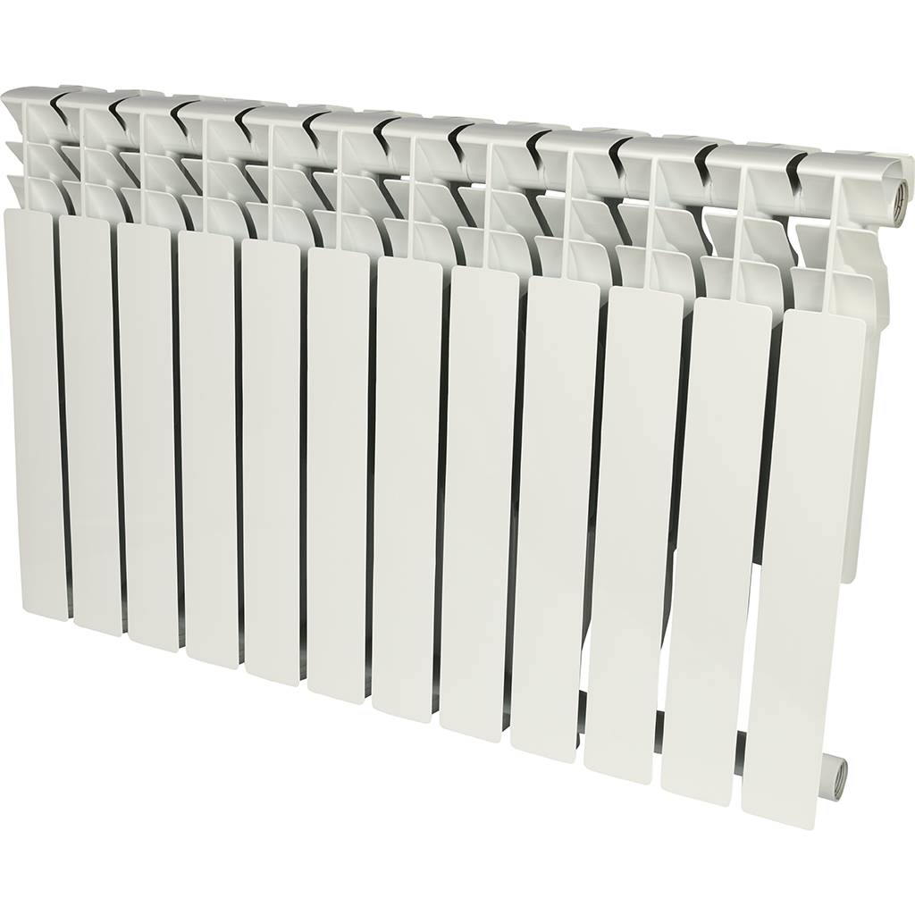 Биметаллический радиатор 12 секций GLOBAL STYLE EXTRA 500, 566х972х80