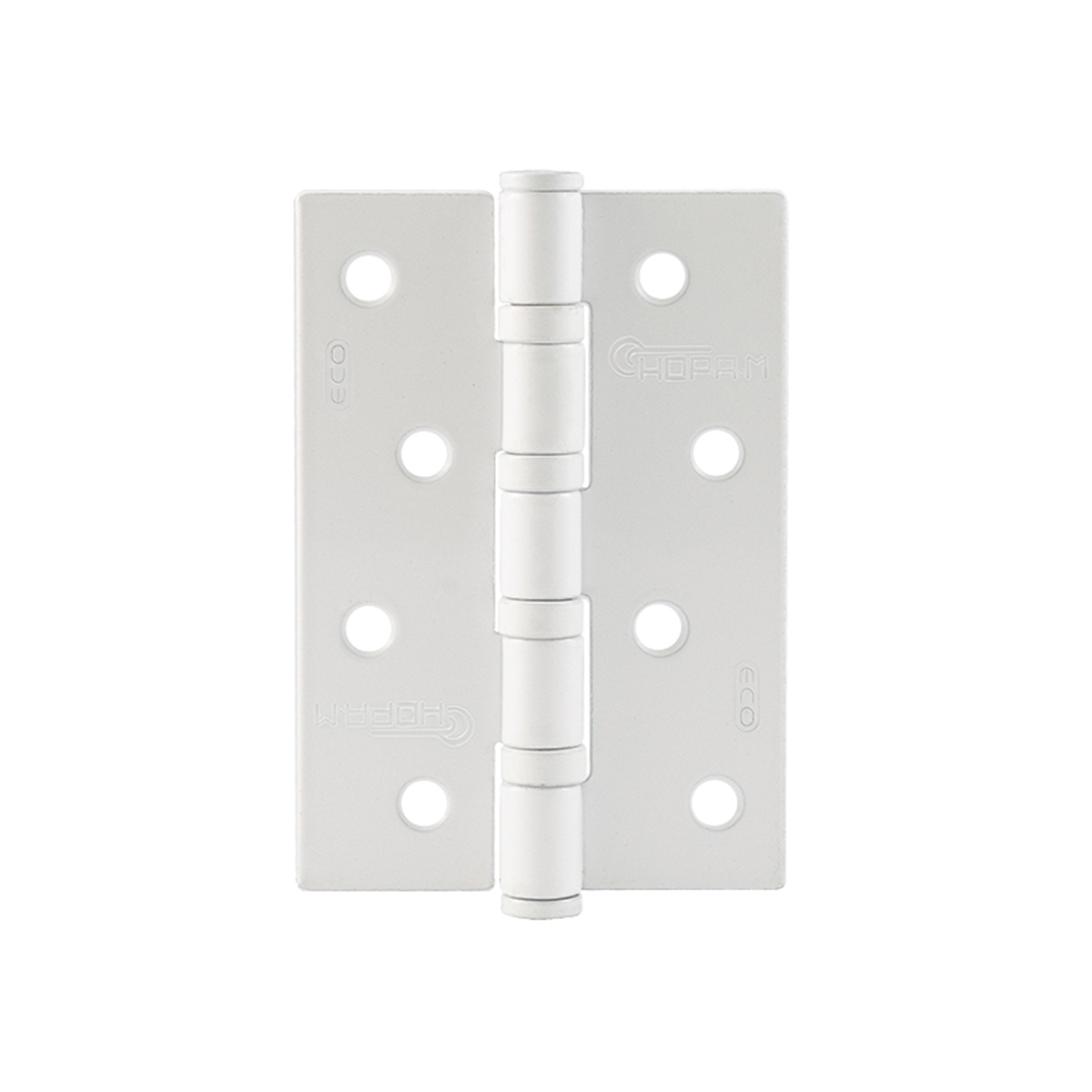 Петля универс. 4"-4вв fhp-std (100*70*2,5)  белый (2/100) "нора-м"