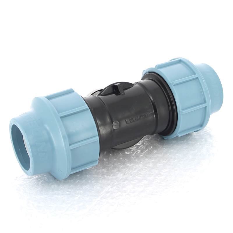 Тройник ПНД переходной под обжим ВР 50 x 1"1/4 полиэтиленовый UNIDELTA