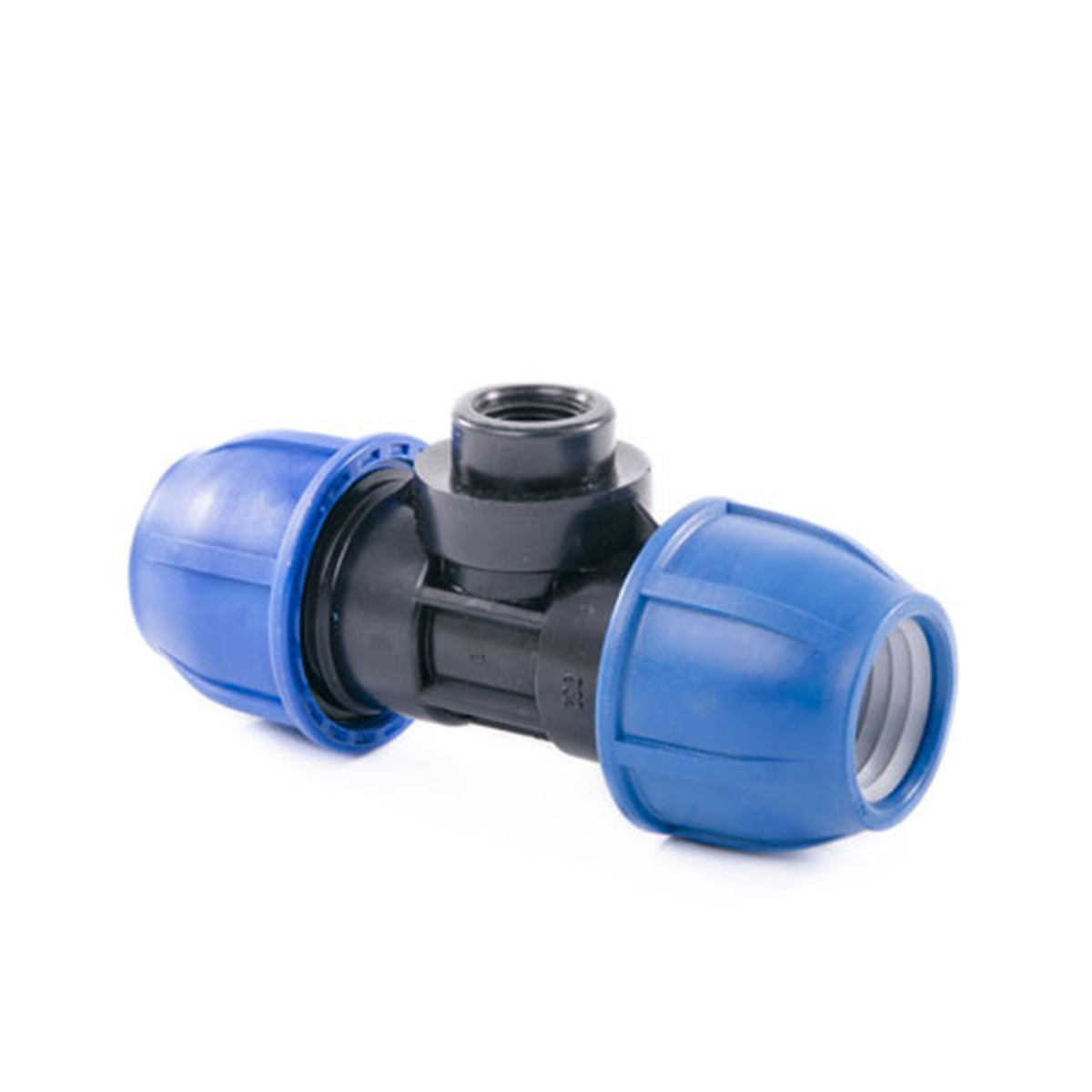 Тройник компрессионный для пнд труб внутр. резьба 20 x 1/2" (25/200) "lammin"