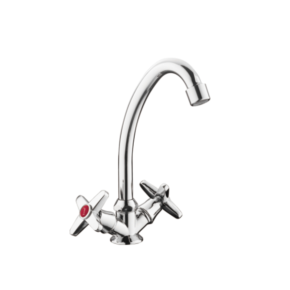 Смеситель для кухни f4020 хром (комплект 2 шт.) (1/20) "frap"