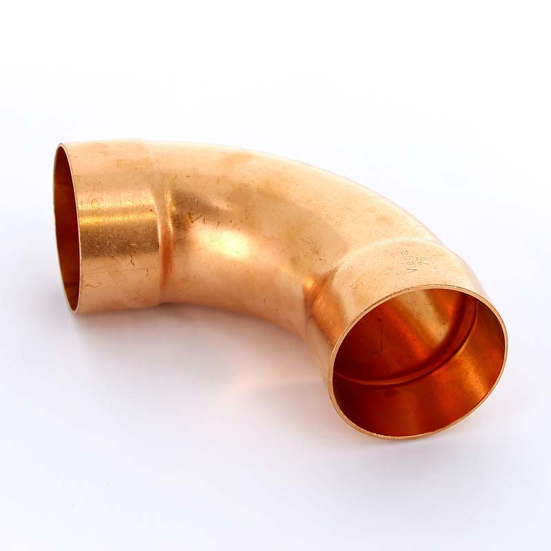 Отвод двухраструбный 90° VIEGA пайка 76 мм медный