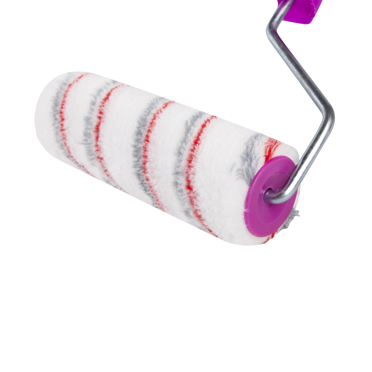 Валик полиакрил универсал.  d48/180 мм (ворс 12 мм) бюгель 8 мм (в сборе) (1/36)  "krafor" 014-0180