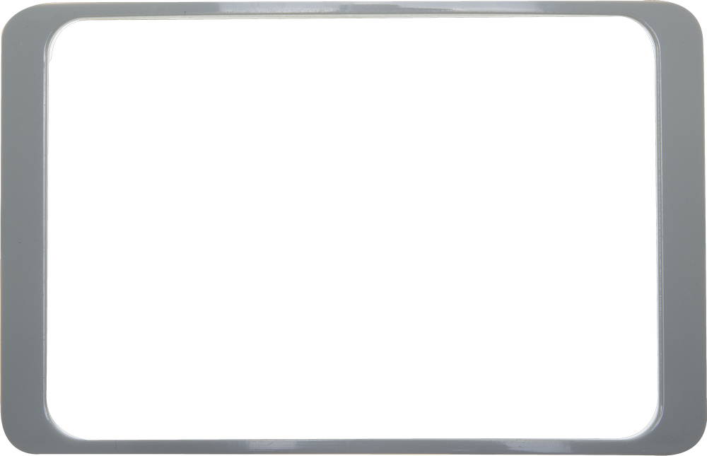 Вставка СВЕТОЗАР ″ГАММА″ декоративная двойная, цвет серый