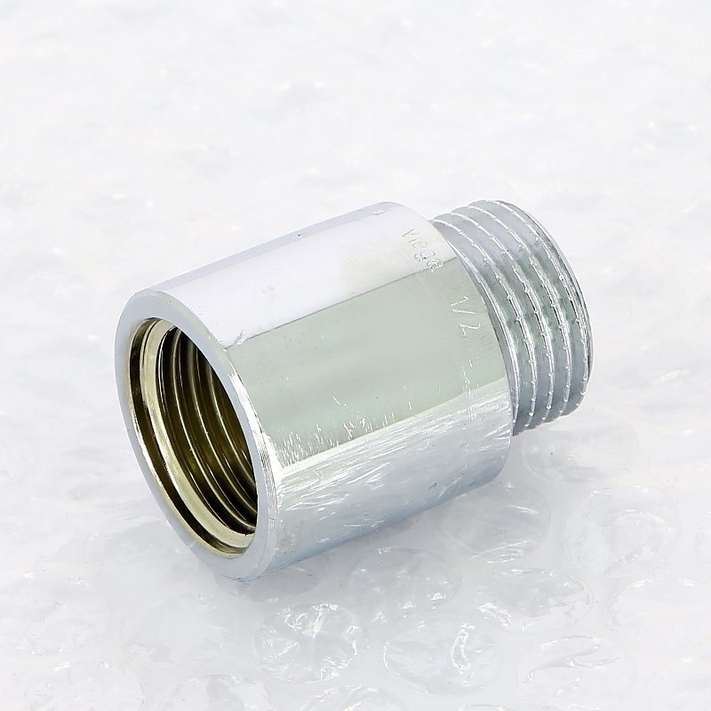 Удлинитель резьбовой 1/2" x 50 мм ВН xромированная бронза VIEGA (447212)