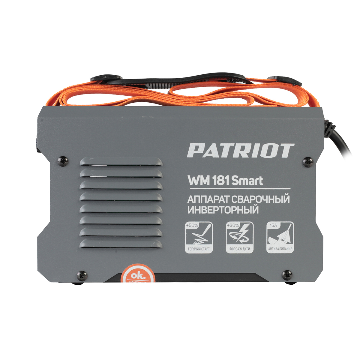 Сварочный аппарат wm 181smart mma 7,2 квт (1/4) "patriot" 605302135