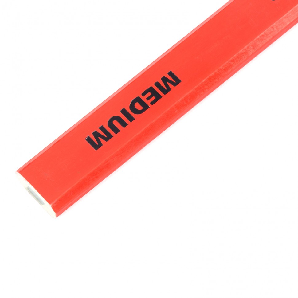 Набор карандашей малярных прямоугольных с точилкой в тубе, 175 мм, 10 шт Matrix (84814)