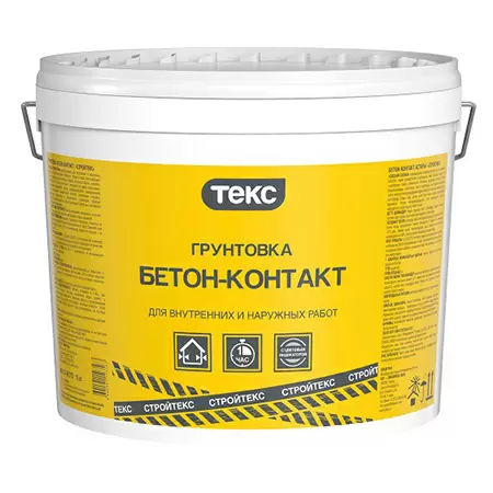 ТЕКС СТРОЙТЕКС грунтовка Бетон-контакт (12кг)