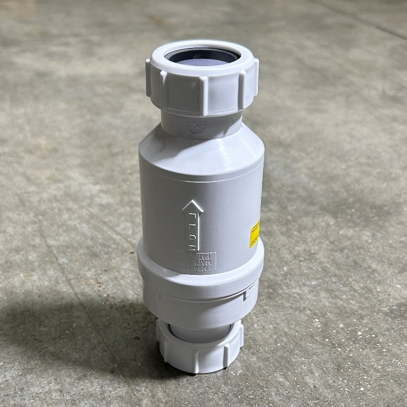 Клапан McALPINE самозакрывающийся сливной ("сухой" сифон), вход 1 1/4", выход компрес. 32 мм, пакет