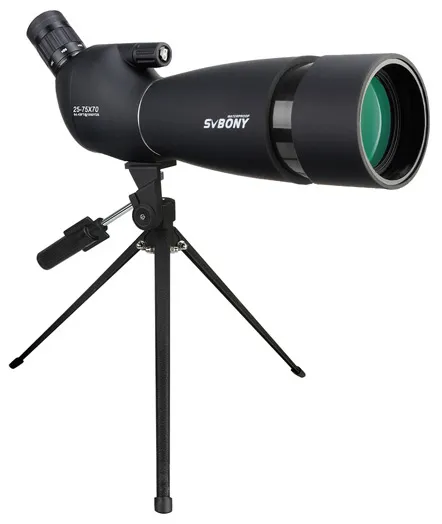 Зрительная труба SVBONY SV28 25–75x70 WP со штативом