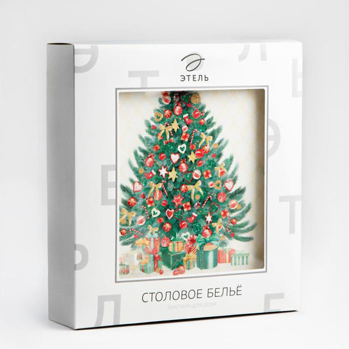 Скатерть "этель" golden christmas d=215 см (1) 5072937