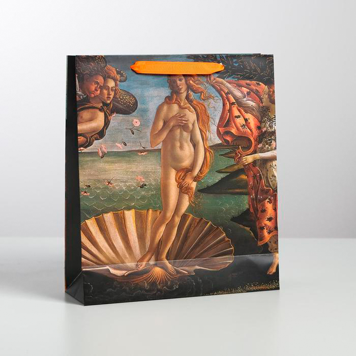 Пакет подарочный ламинир. "изящно" 26*30*9 см (1/6/168) "дарите счастье" 4725224