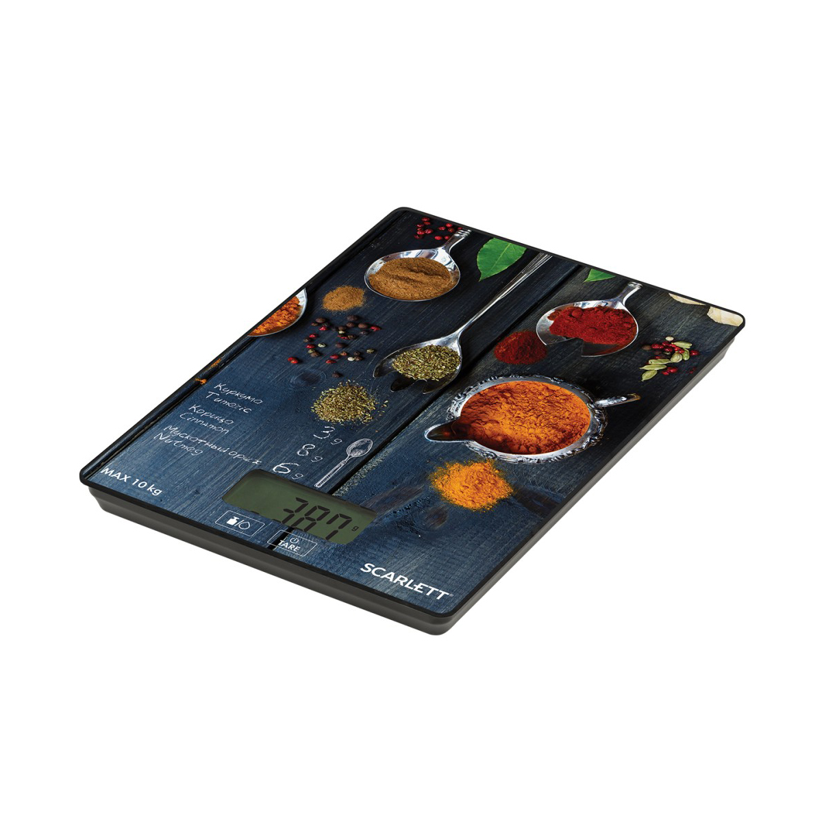 Весы кухонные электронные sc-ks57p68 (1/12) "scarlett"