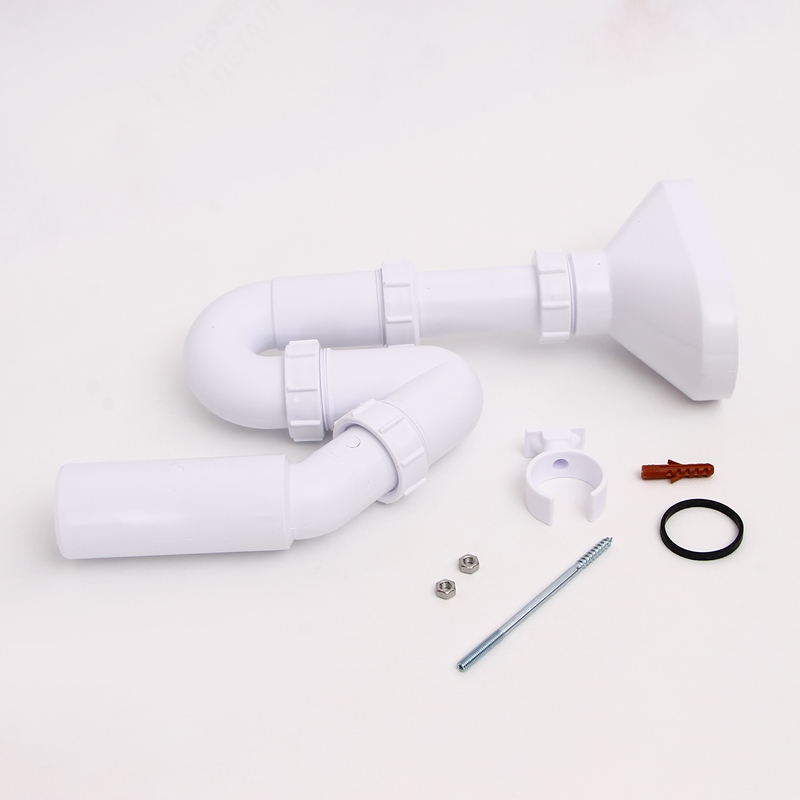 Сифон McALPINE трубный 1"1/2 х 40 мм для разрыва потока с приемной воронкой вых. компресс. D=40/50мм