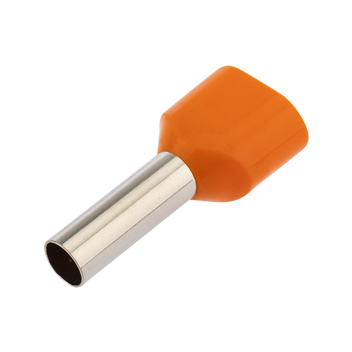 Наконечники штыревые втулочные изолир. ншви(2) 4.0-12 упак. 10 шт (оранж.) (1/10) "rexant" 06-0411-a