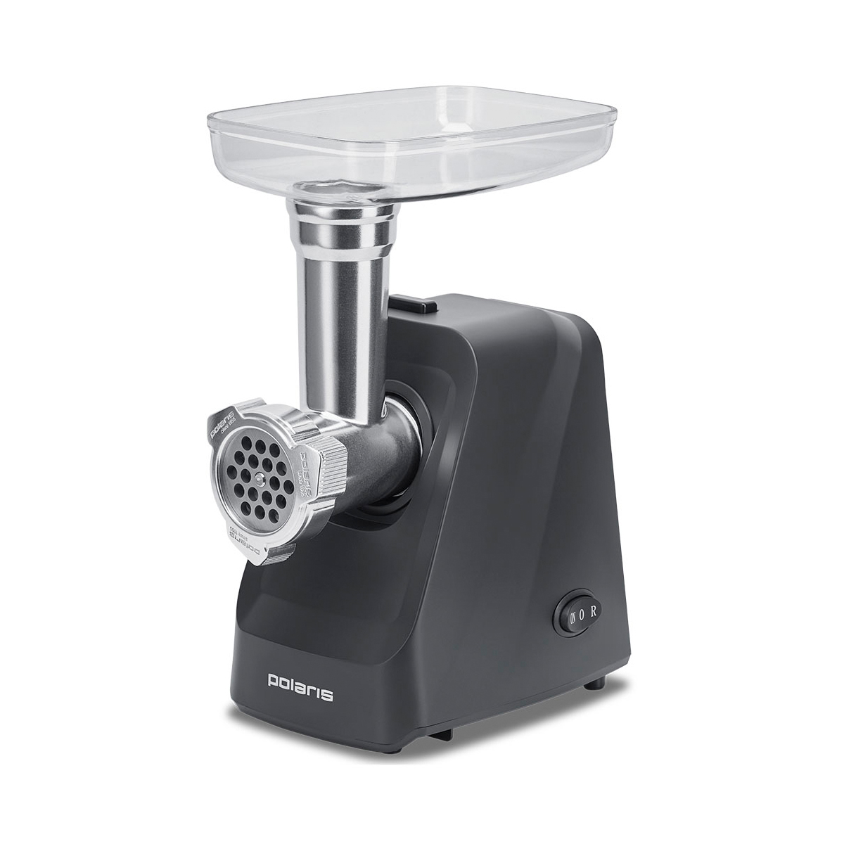 Мясорубка электрич. pmg 2078 2000 вт (черная) (1/4) "polaris"