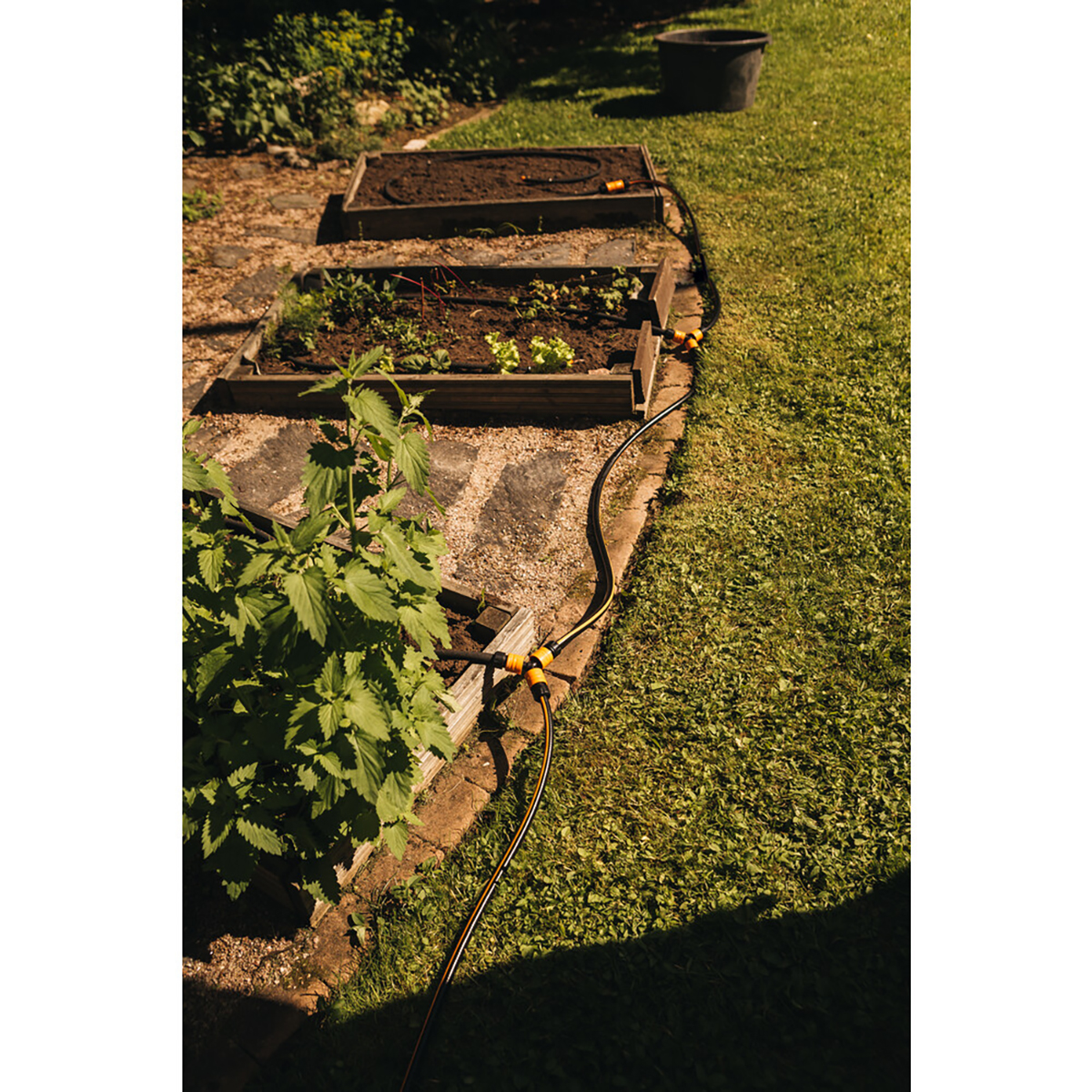 Шланг для капельного полива 15 м (1/2) "fiskars" 1025935