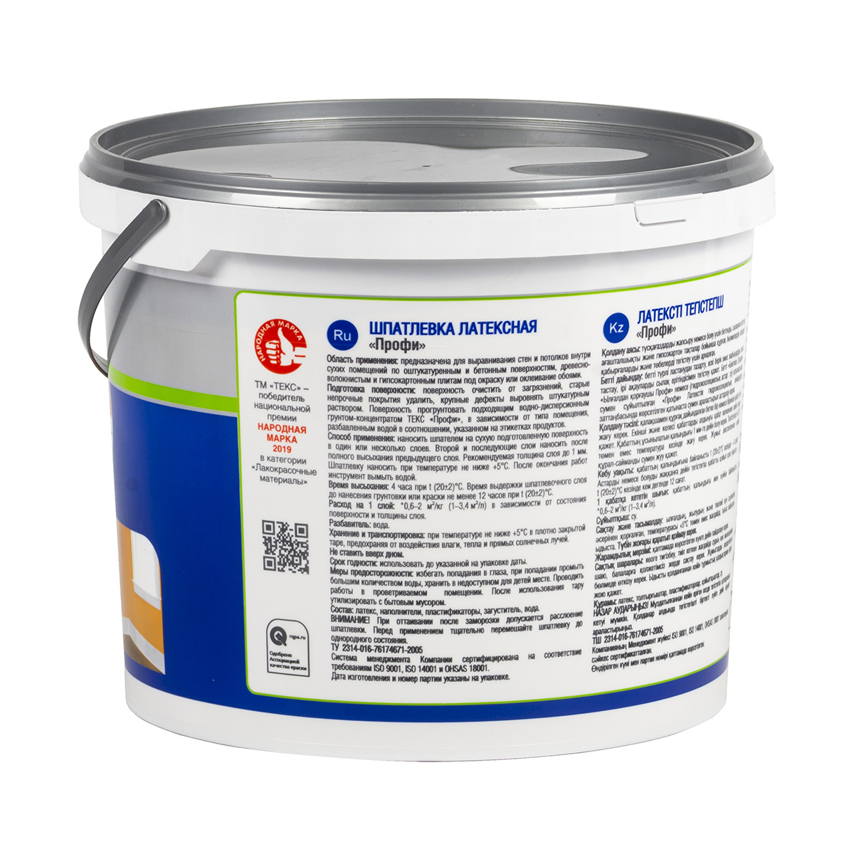 Шпатлевка латексная "профи"  8 кг (1/72) текс