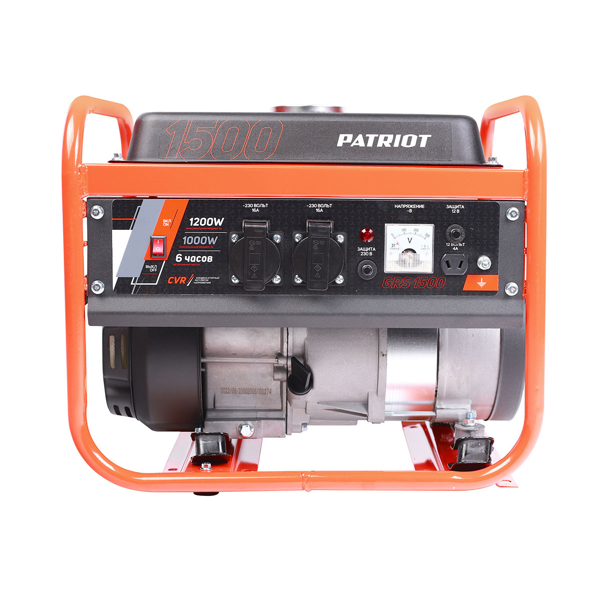 Генератор бензиновый grs 1500 (1) "patriot" 476102225