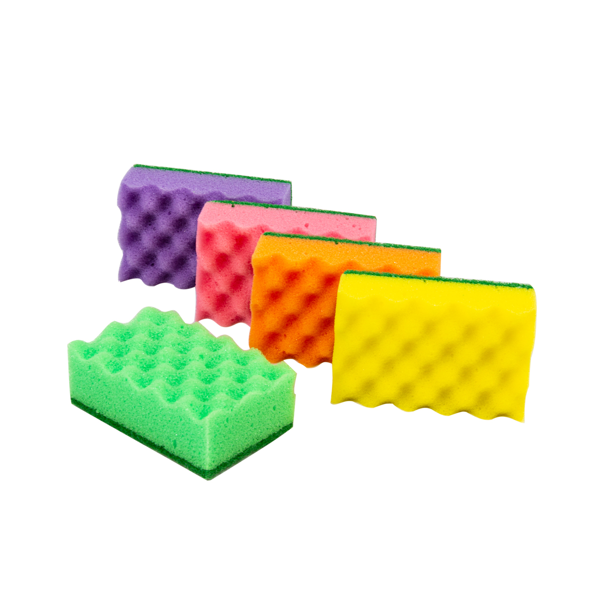 Губки для посуды  упак. 5 шт. (1/36) "мелочи жизни" 0061 cd