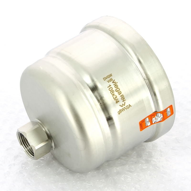 Заглушка пресс 108x3/4" нержавеющая сталь Sanpress Inox XL VIEGA