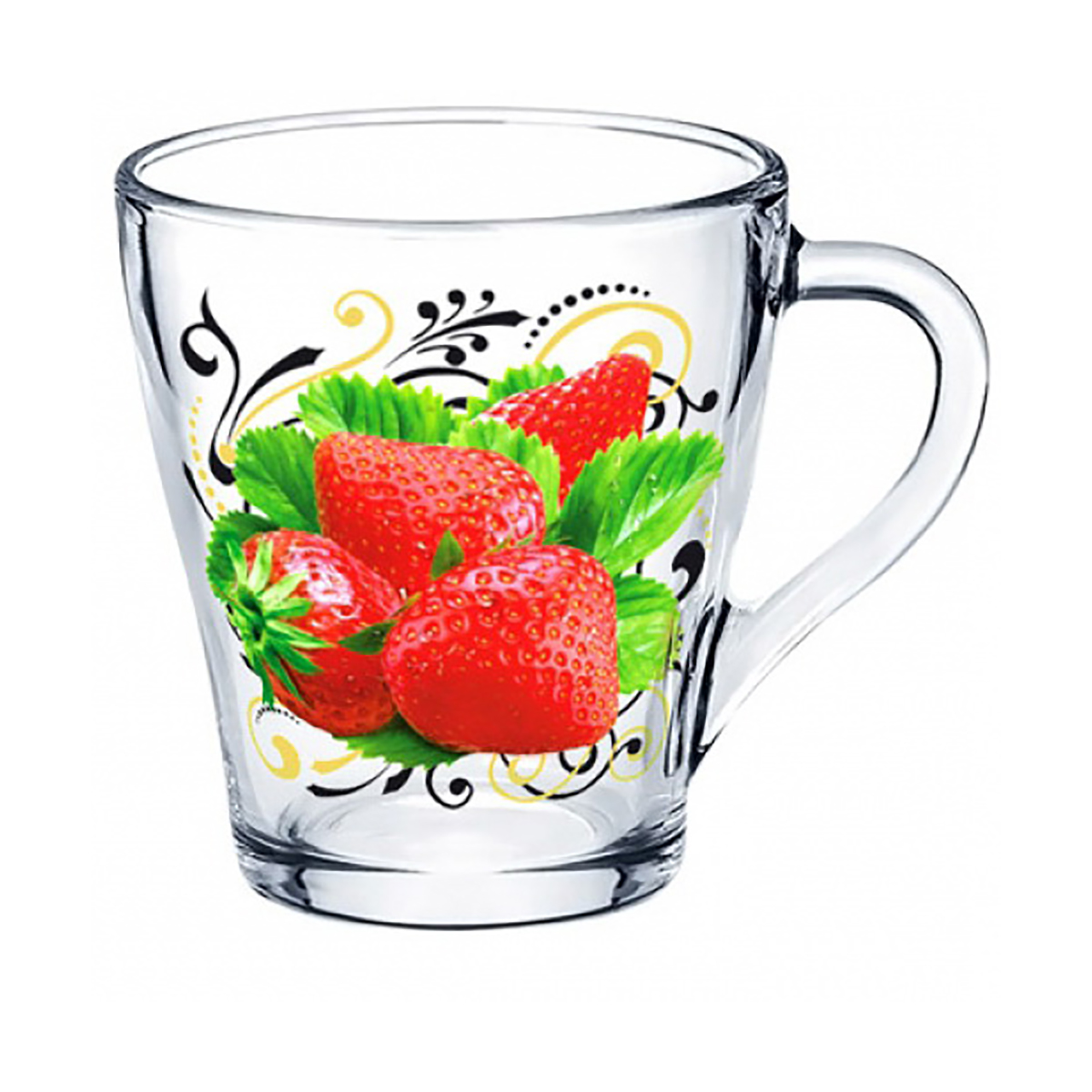 Кружка "ягодный сад" 250 мл (1/20) "декостек"