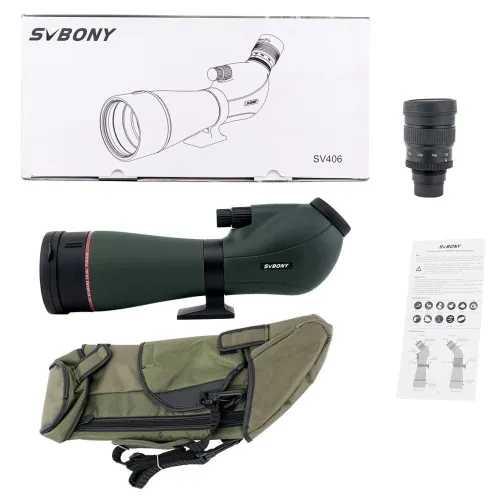 Зрительная труба SVBONY SV406 20–60x80 WP