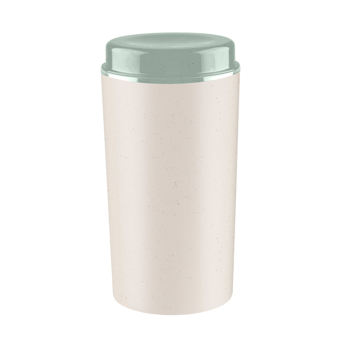 Емкость для сыпучих продуктов "deluxe" 1,7 л (бежевый флэк) (1/14) "бытпласт"