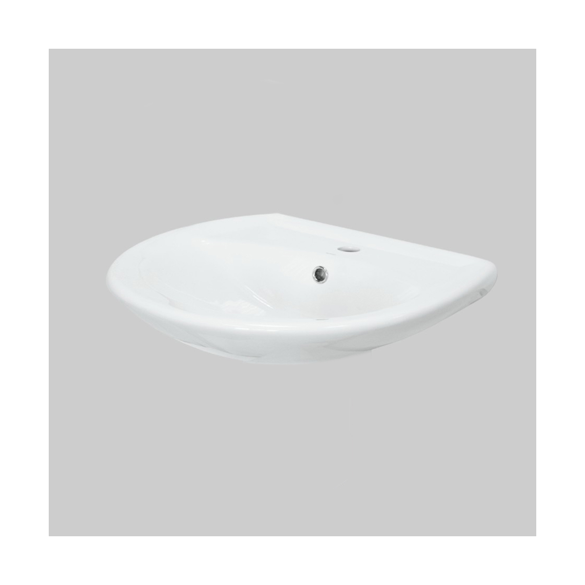 Раковина "аттика 55" уп белая "sanita" wb.pd/attica/55-c/wht.g/s1