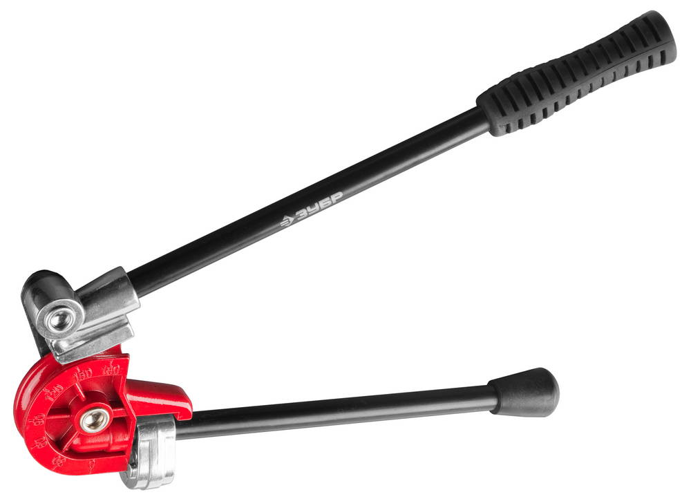 Трубогиб ЗУБР ″ЭКСПЕРТ″ для точной гибки труб из мягкой меди, алюминия, тонкостенной стали под углом до 180град,3/8″