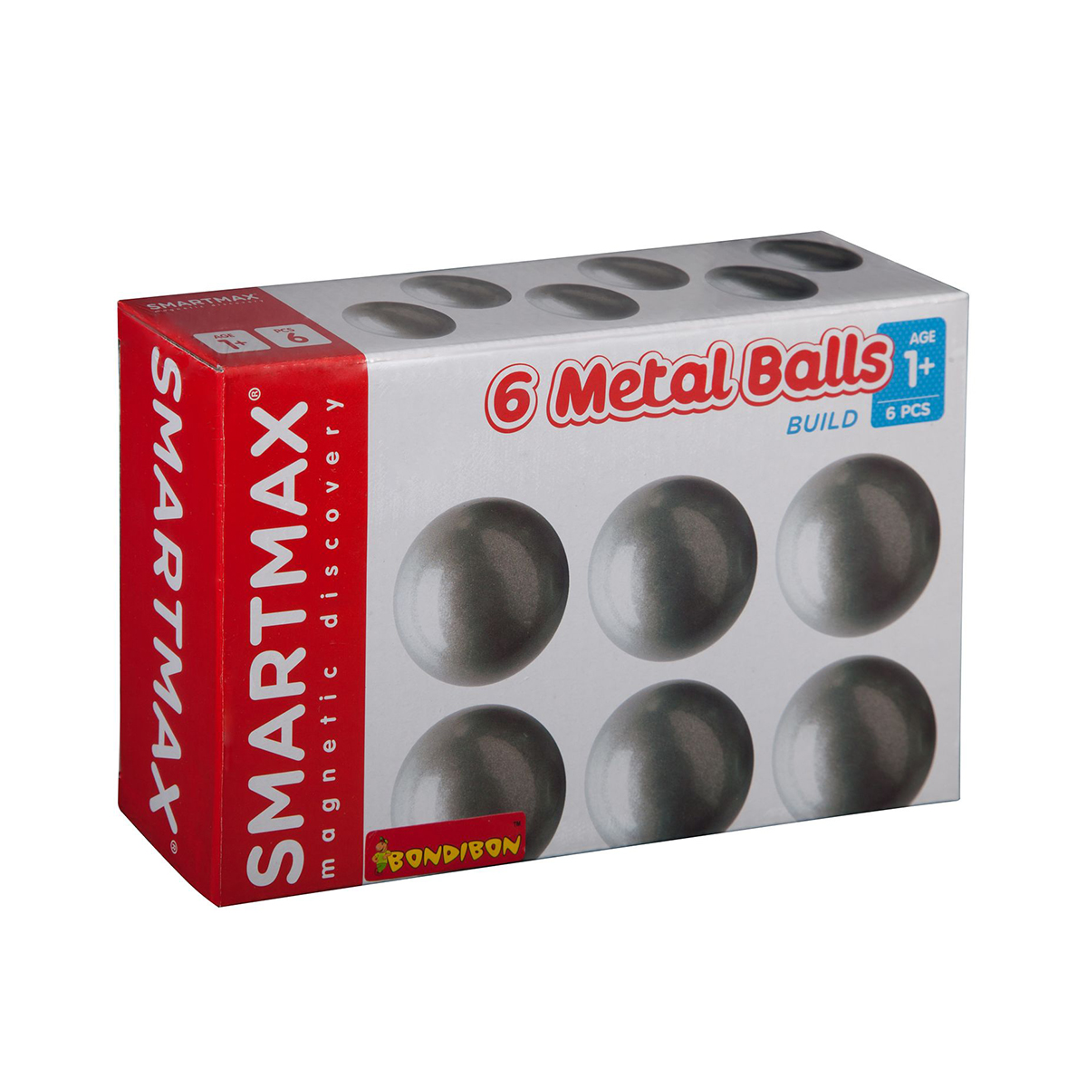Конструктор магнитный "smartmax" 6 шаров "bondibon" вв0874