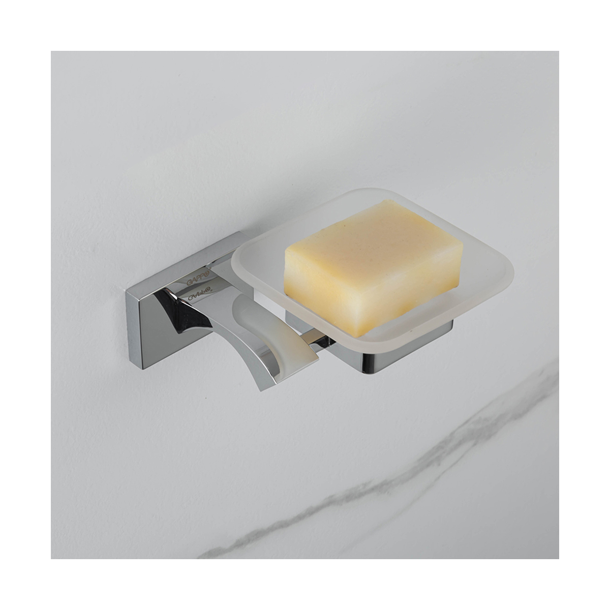 Мыльница с держателем g0702, хром (1/10/20) "gappo"