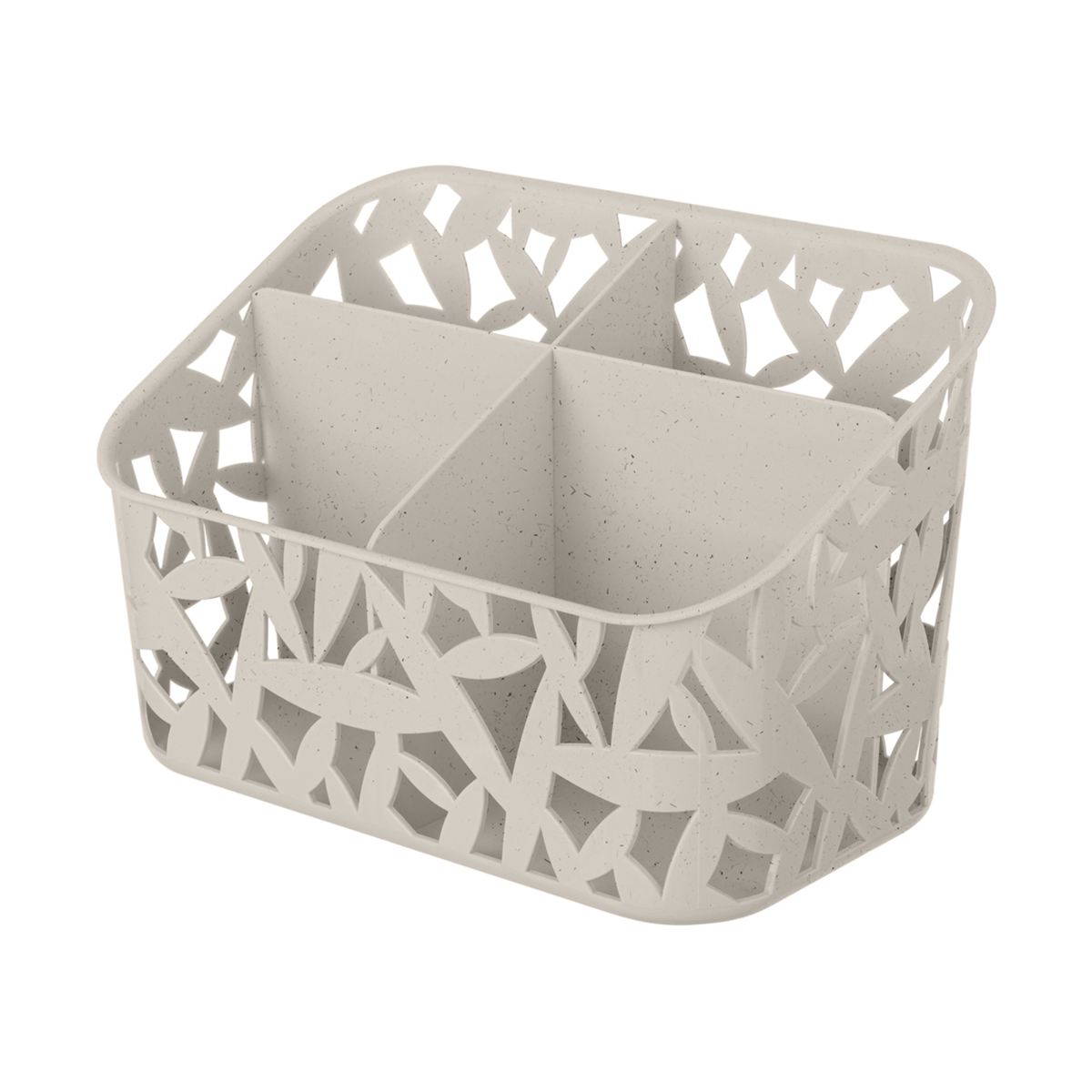 Органайзер универсальный 195*119*126 мм (бежевый флэк) (1/12) "бытпласт"