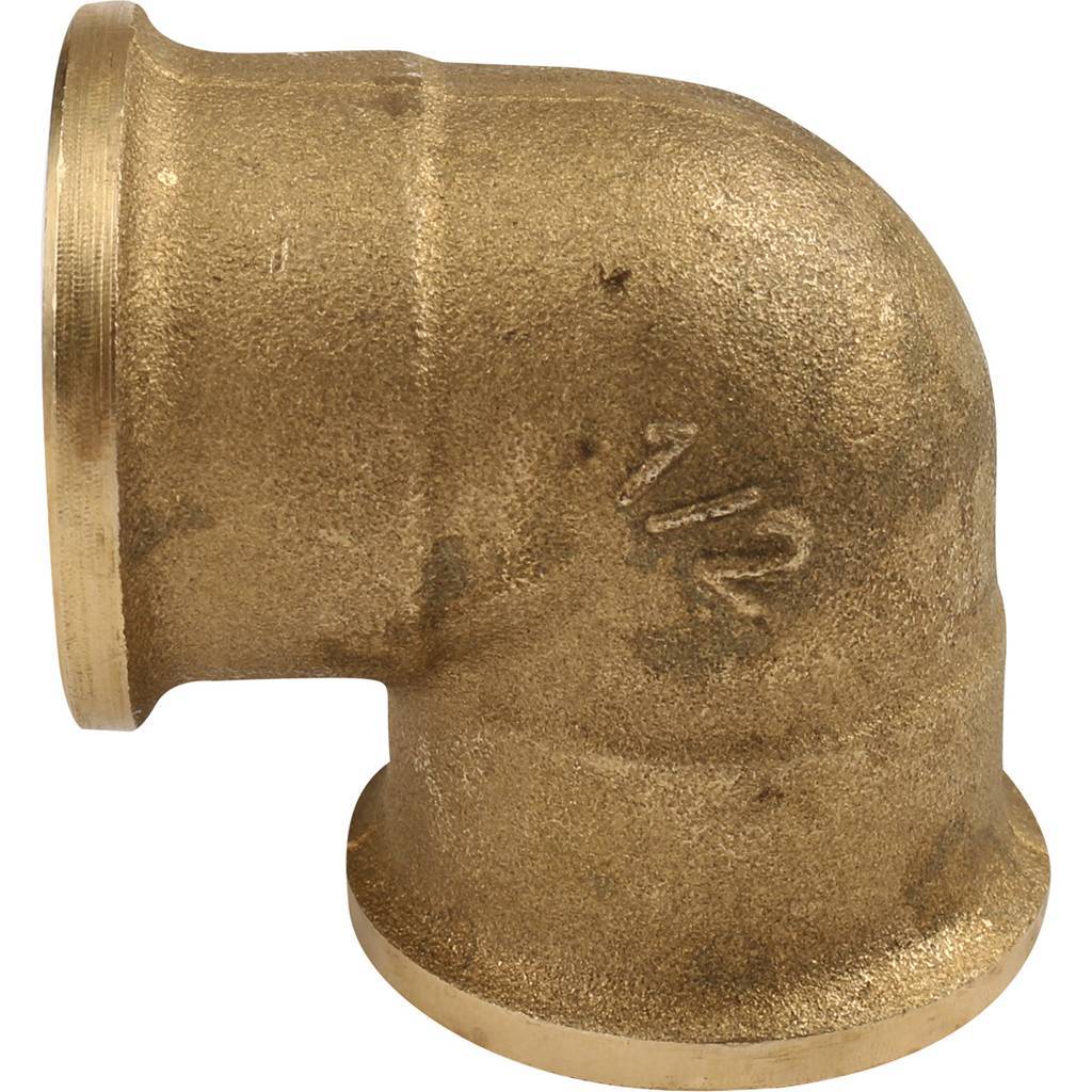Колено ВР 1/2" x 1/2" латунь TIEMME