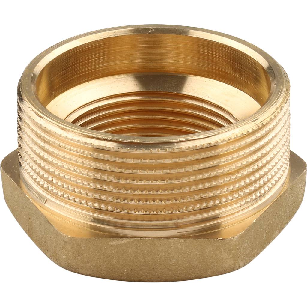 Футорка редукционная НВ 2" x 1"1/4 латунь TIEMME