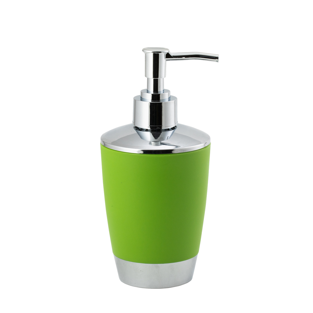 Дозатор для жидкого мыла "альма" пласт. (зеленый) (1/12) "аквадекор" attp-2100grn-01