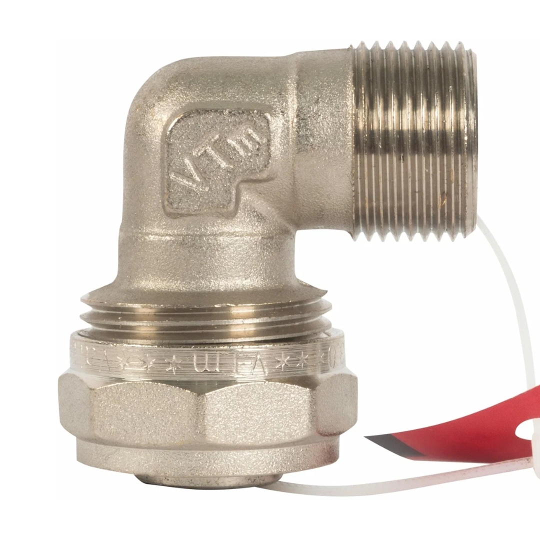 Угол переходной с наружной резьбой 3/4"х26 VALTEC для металлопластиковых труб