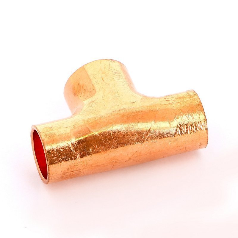 Тройник переходной под пайку 12 х 15 х 12 мм VIEGA медный