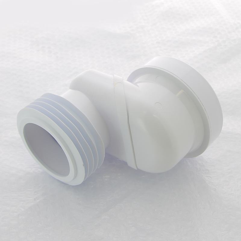 Труба McALPINE фановая L=160 мм с манжетой и 80 мм смещ., вход 97-107 мм, выход внутрь 110 мм трубы