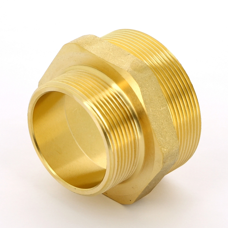 Ниппель редукция 2"1/2 x 2" (НР) латунь UNI-FITT