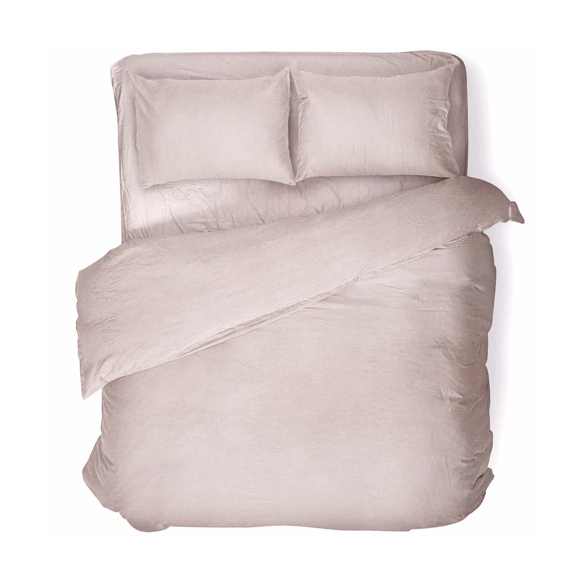 Постельное белье "absolut" praline 1,5 сп. (наволочки 70*70 см)