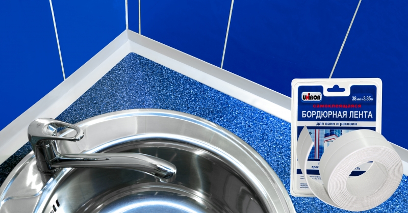 Лента-бордюр самокл. 60 мм*3,35 м белая (1/6/24) "unibob"