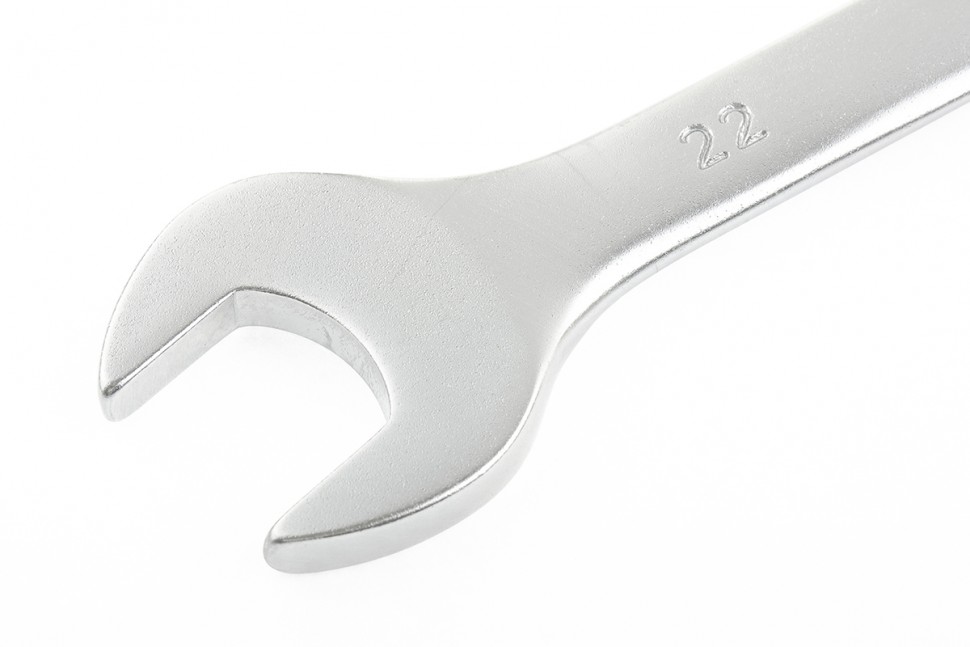 Ключ комбинированный, 22 мм, CrV, матовый хром Stels (15216)