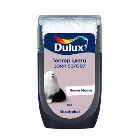 DULUX тестер цвета колеровки 10RR 53/087 матовый (0,03л)