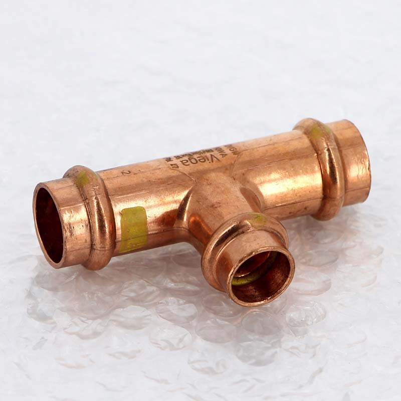 Тройник пресс медь Profipress G VIEGA 18 х15 х18